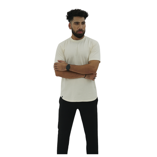 LuxKnit Tees - Cream